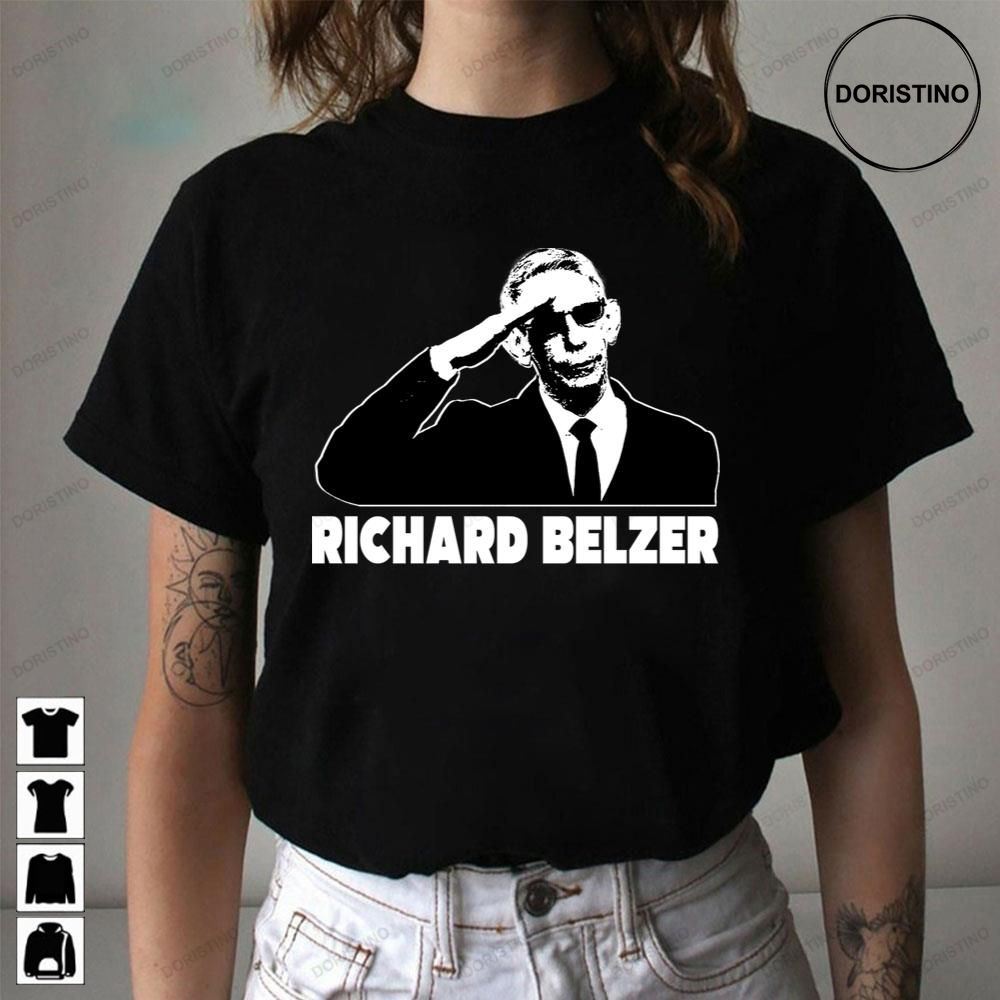 White Richard Belzer Awesome Shirts